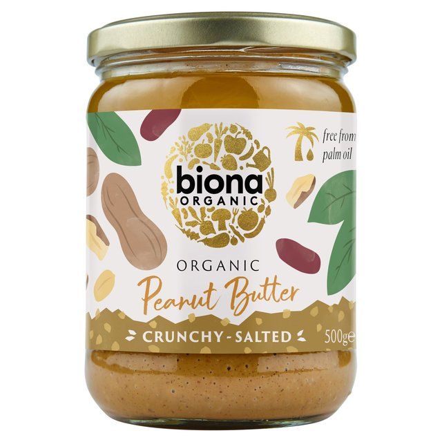 Biona Organic Peanut Butter Crunchy 500g - McGrocer