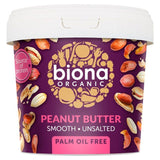 Biona Organic Peanut Butter Smooth   1kg - McGrocer