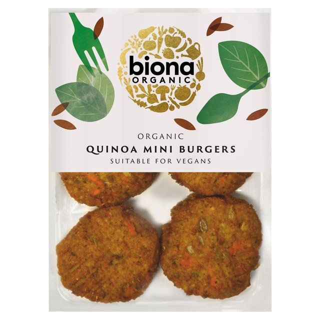 Biona Organic Quinoa Mini Burgers 195g - McGrocer