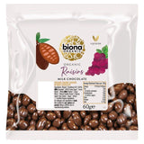 Biona Organic Raisins Milk Chocolate 60g - McGrocer