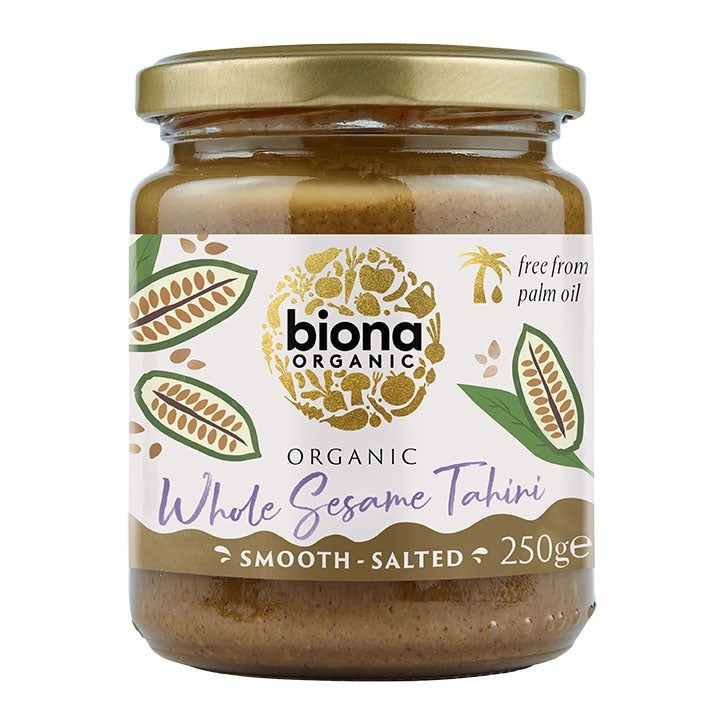 Biona Organic Tahini Whole Sesame 250g - McGrocer