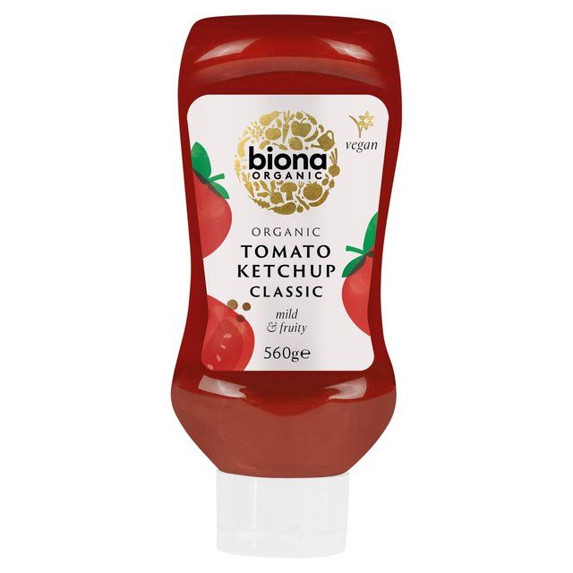 Biona Organic Tomato Ketchup Squeezy Bottle 560g - McGrocer