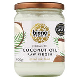 Biona Organic Virgin Coconut Oil Raw 400ml - McGrocer