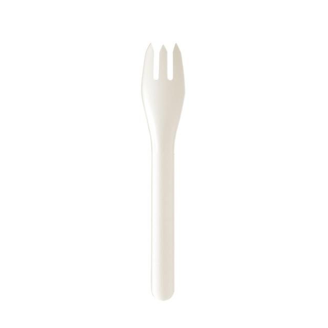 BioPak White Paper Forks 10 per pack - McGrocer