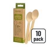 BioPak Wooden Spoons 10 per pack - McGrocer