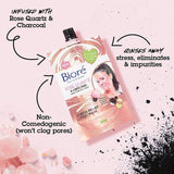 Biore Rose Quartz & Charcoal Stress Relief Clay Mask for Oily Skin 50ml - McGrocer