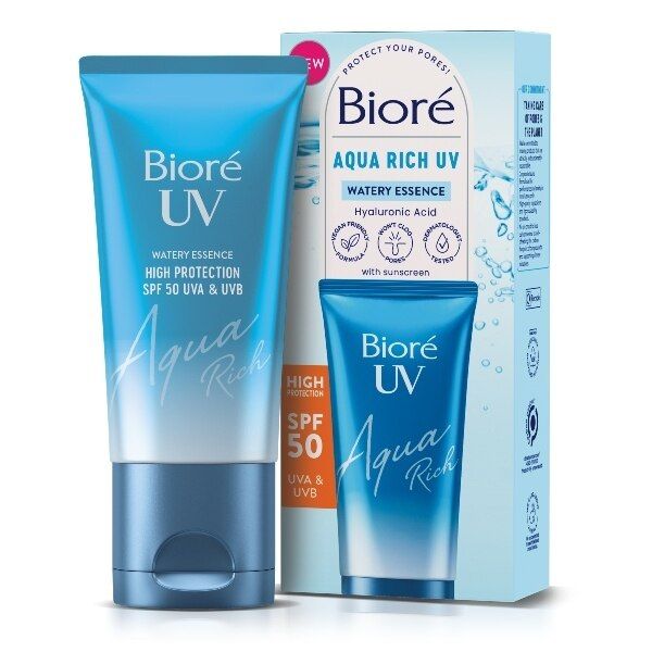 Biore UV Aqua Water Essence Sunscreen SPF50 50ml - McGrocer