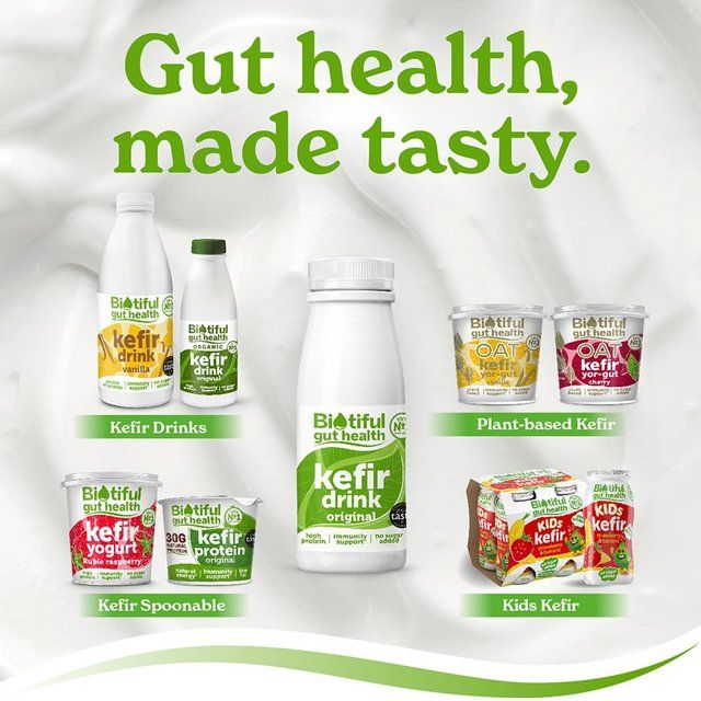 Biotiful Plant-Based Oat Kefir Yor-Gut Vanilla   350g - McGrocer