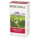 Birchall Great Rift Breakfast Blend - 15 Prism Tea Bags 15 per pack - McGrocer