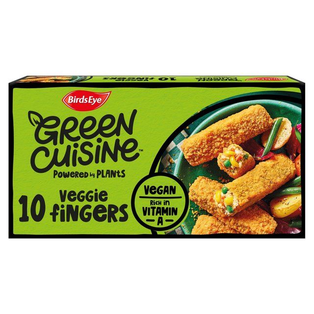 Birds Eye 10 Green Cuisine Vegan Veggie Fingers 284g - McGrocer