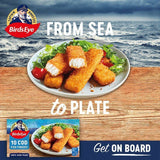 Birds Eye 10 MSC Breaded Cod Fish Fingers 280g - McGrocer