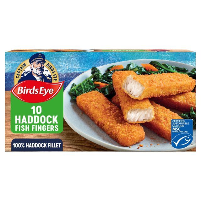 Birds Eye 10 MSC Breaded Haddock Fish Fingers 280g - McGrocer