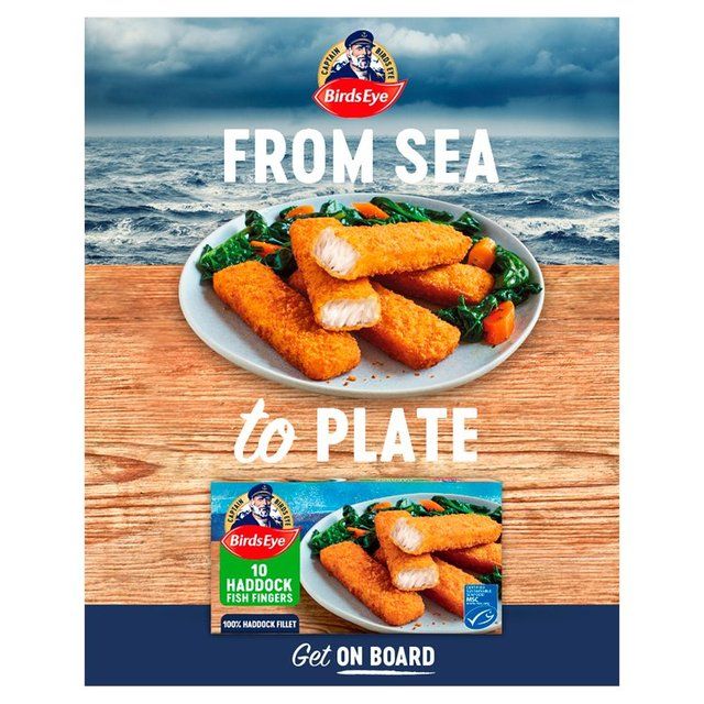 Birds Eye 10 MSC Breaded Haddock Fish Fingers 280g - McGrocer