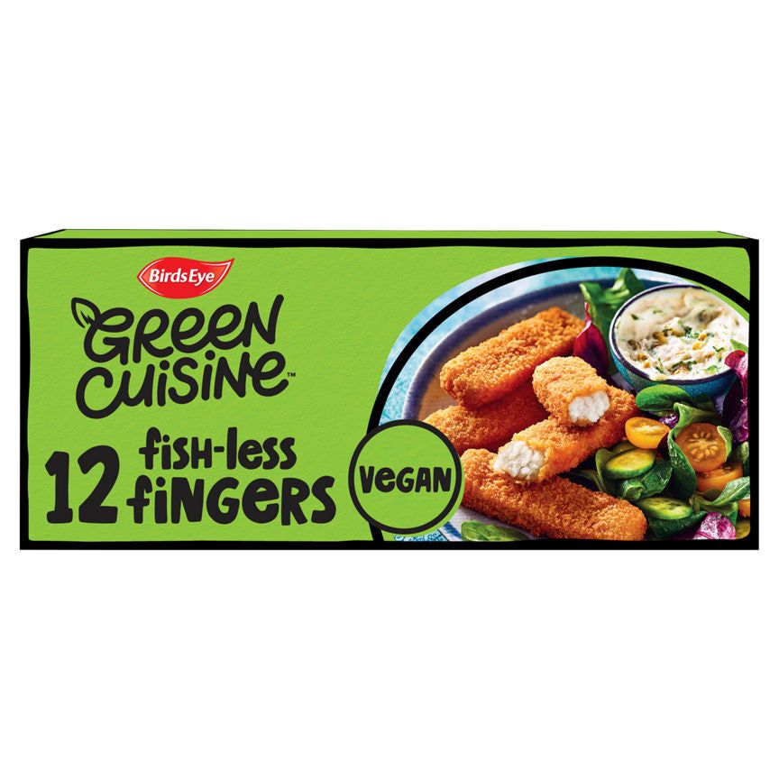 Birds Eye 12 Green Cuisine Vegan Fishless Fingers - McGrocer