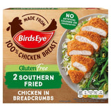 Birds Eye 2 Gluten Free Southern Fried Breaded Chicken Breast Steaks 180g - McGrocer