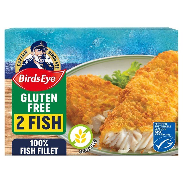 Birds Eye 2 MSC Gluten Free Breaded Fish Fillets 250g - McGrocer