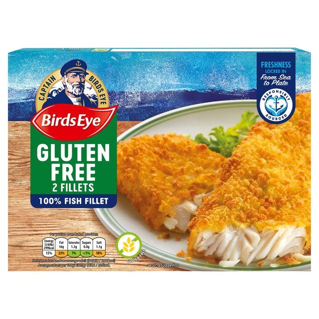 Birds Eye 2 MSC Gluten Free Breaded Fish Fillets 250g - McGrocer