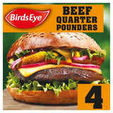 Birds Eye 4 Original Beef Quarter Pounder Burgers 454g - McGrocer