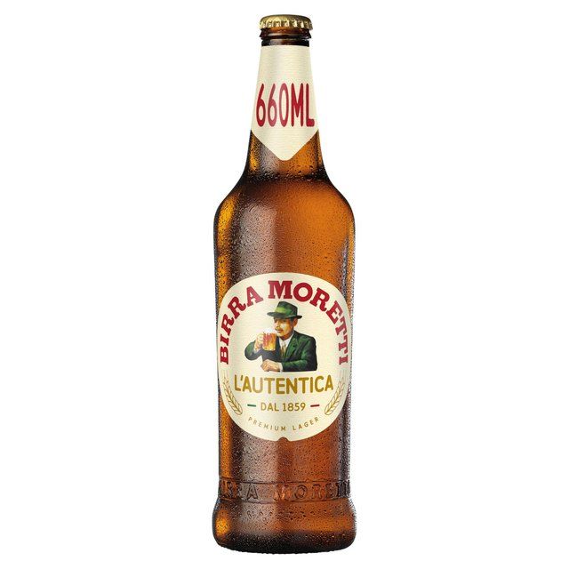 Birra Moretti Lager Beer Bottle 660ml - McGrocer