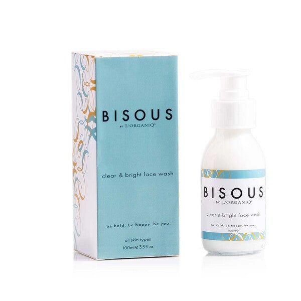 BISOUS by L'ORGANIQ Clear and Bright Face Wash 100ml - McGrocer