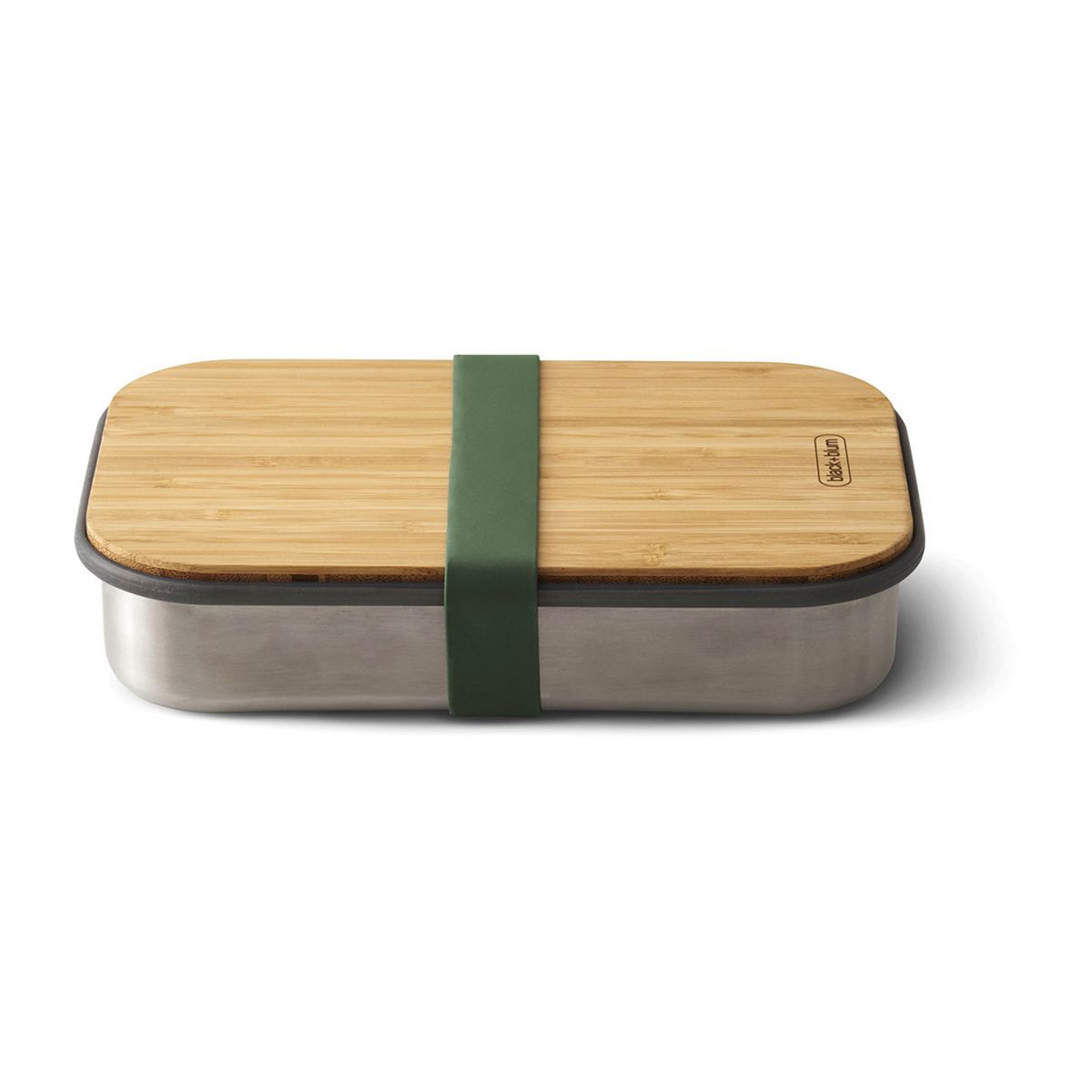 Black + Blum Steel Sandwich Box Olive - 900ml - McGrocer