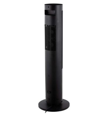Black & Decker 2KW Flame Effect Ceramic Tower Heater with Remote Control - McGrocer