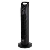 Black & Decker 30” Tower Fan with 2 Hour Auto Shut Off in Black - McGrocer