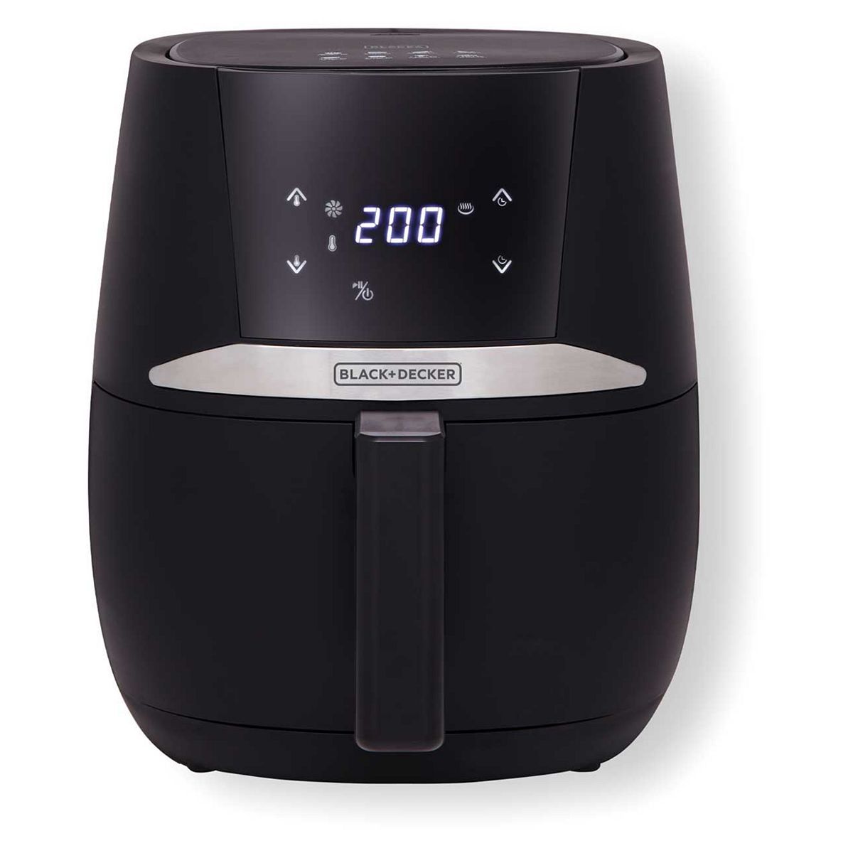 Black+Decker 4.3L Digital Air Fryer Black - McGrocer