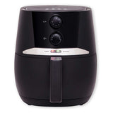 Black+Decker 4.3L Manual Air Fryer Black - McGrocer