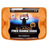 Black Farmer Large Golden Yolk Free Range Eggs 6 per pack - McGrocer