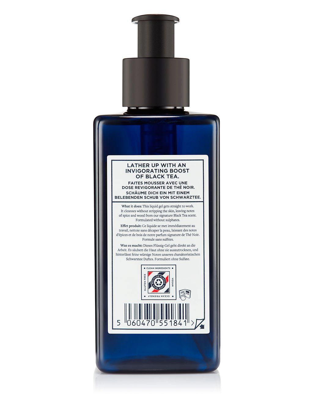 Black Tea Body Wash 250ml - McGrocer