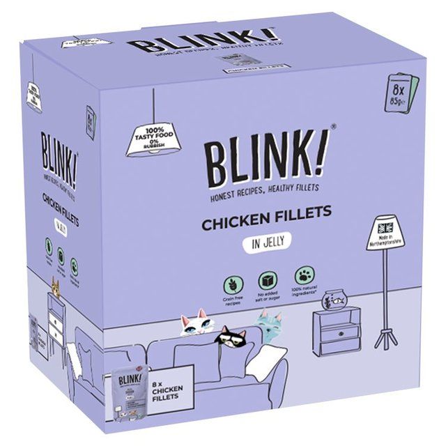 Blink! Chicken Fillets In Jelly Multipack 8 x 85g - McGrocer