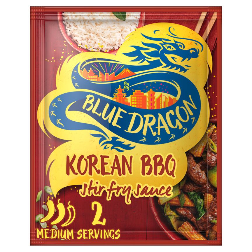 Blue Dragon Korean BBQ Stir Fry Sauce - McGrocer