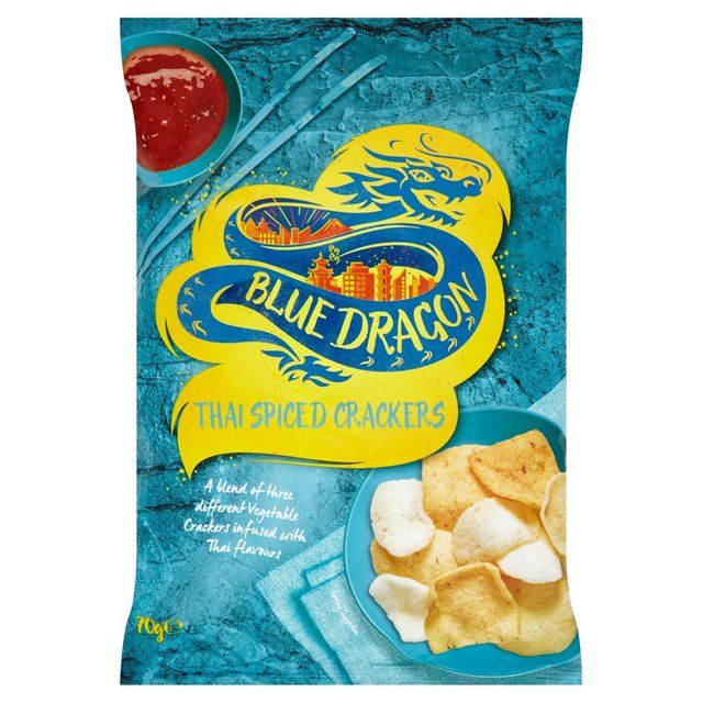 Blue Dragon Thai Spiced Crackers 70g - McGrocer