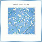 Blue Floral With Sympathy Card - McGrocer