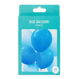 Blue Party Balloons 8 per pack - McGrocer