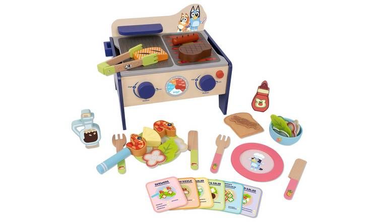 Bluey BBQ And Salad Playset - McGrocer