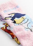 Bluey Character Illustration Cosy Socks 2 Pack 3-5.5 - McGrocer