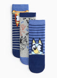 Bluey Character Socks 3 Pack 6-8.5 - McGrocer