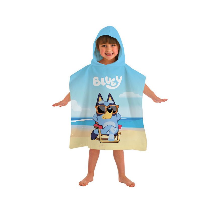 Bluey Relax Poncho Towel - McGrocer