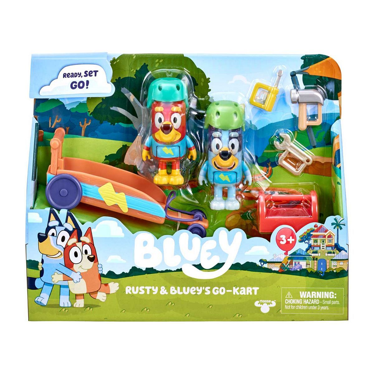 Bluey Vehicle & Figure Go-Kart Toy - McGrocer