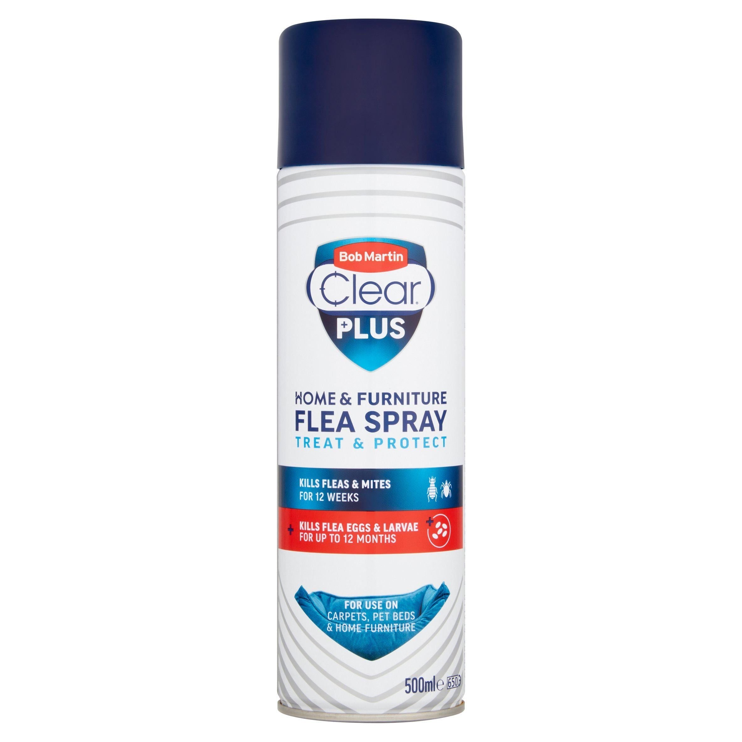 Bob Martin Clear Plus Home & Furniture Flea Spray Treatment 500ml - McGrocer
