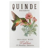 Bodegas Vinecol Quinde Organic Malbec 75cl 75cl - McGrocer