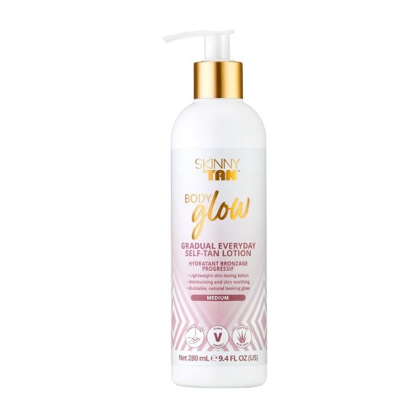 Body Glow by Skinny Tan Medium 280ml - McGrocer