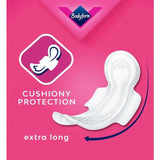 Bodyform Cour-V Ultra Long Sanitary Towels Wings 22 per pack - McGrocer