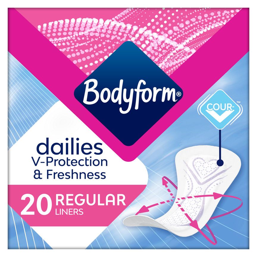 Bodyform Dailies Regular To Go Superabsorbent Liners - McGrocer