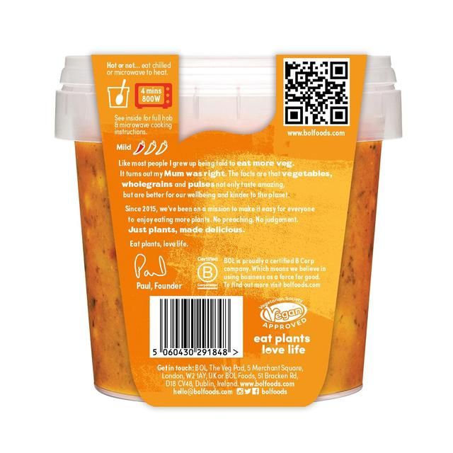 BOL Coconut Lentil Daal One Pot Meal 450g - McGrocer