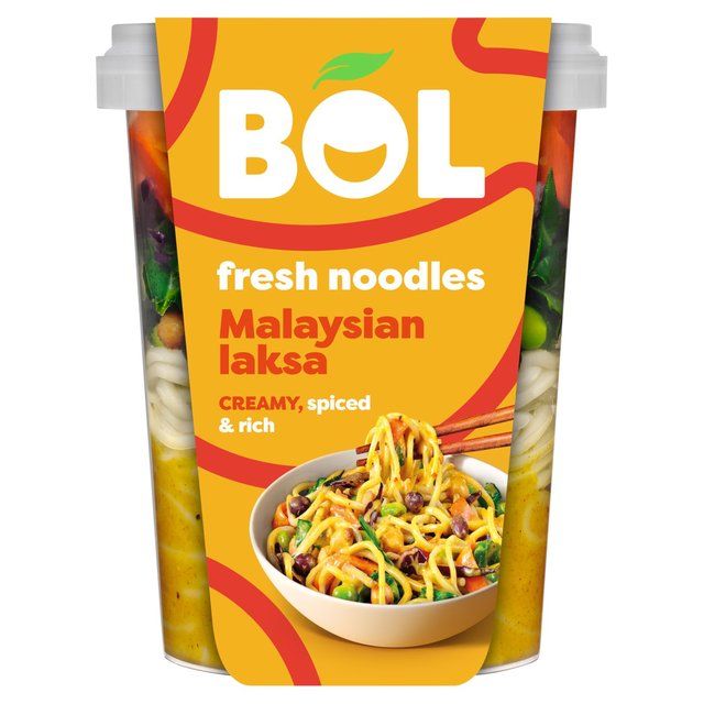 BOL Creamy Malaysian Laksa Ramen Fresh Noodles 345g - McGrocer