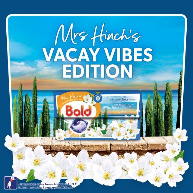 Bold 2 In 1 Orange Blossom Pods Washing Capsules 59 Washes Mrs Hinch 59 per pack - McGrocer