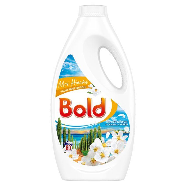Bold 2 In 1 Orange Blossom Washing Liquid 60 Washes Mrs Hinch 1980ml - McGrocer